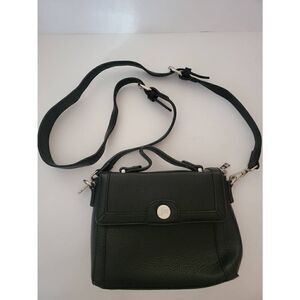 Black jm Jessica Moore leather crossbody